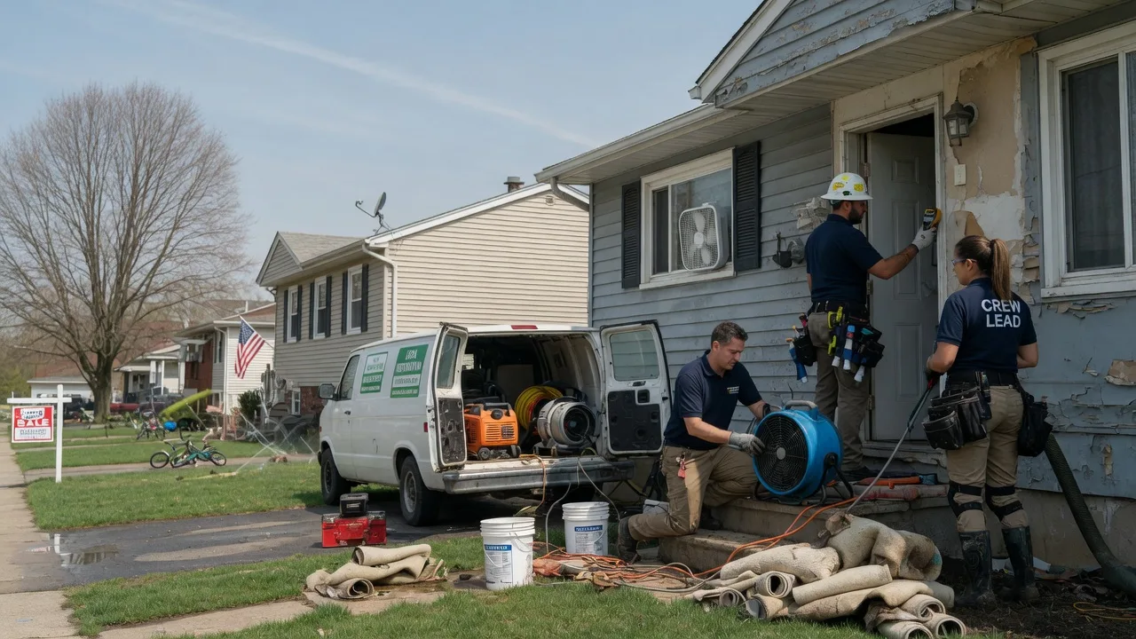 Flood Cleanup in South Lyon, MI near me